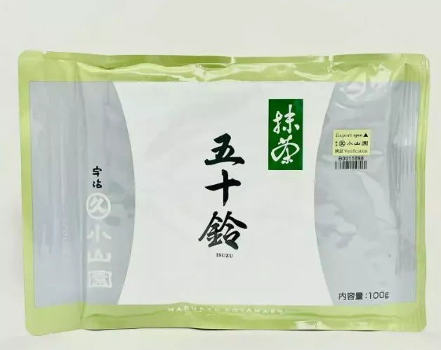Marukyu Koyamaen Isuzu 100g Bag Ceremonial Grade Matcha